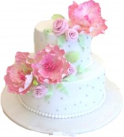 Торт цветочная свадьба в Санкт-Петербурге