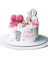 Дизайнерский торт на 8 лет для девочки в Санкт-Петербурге